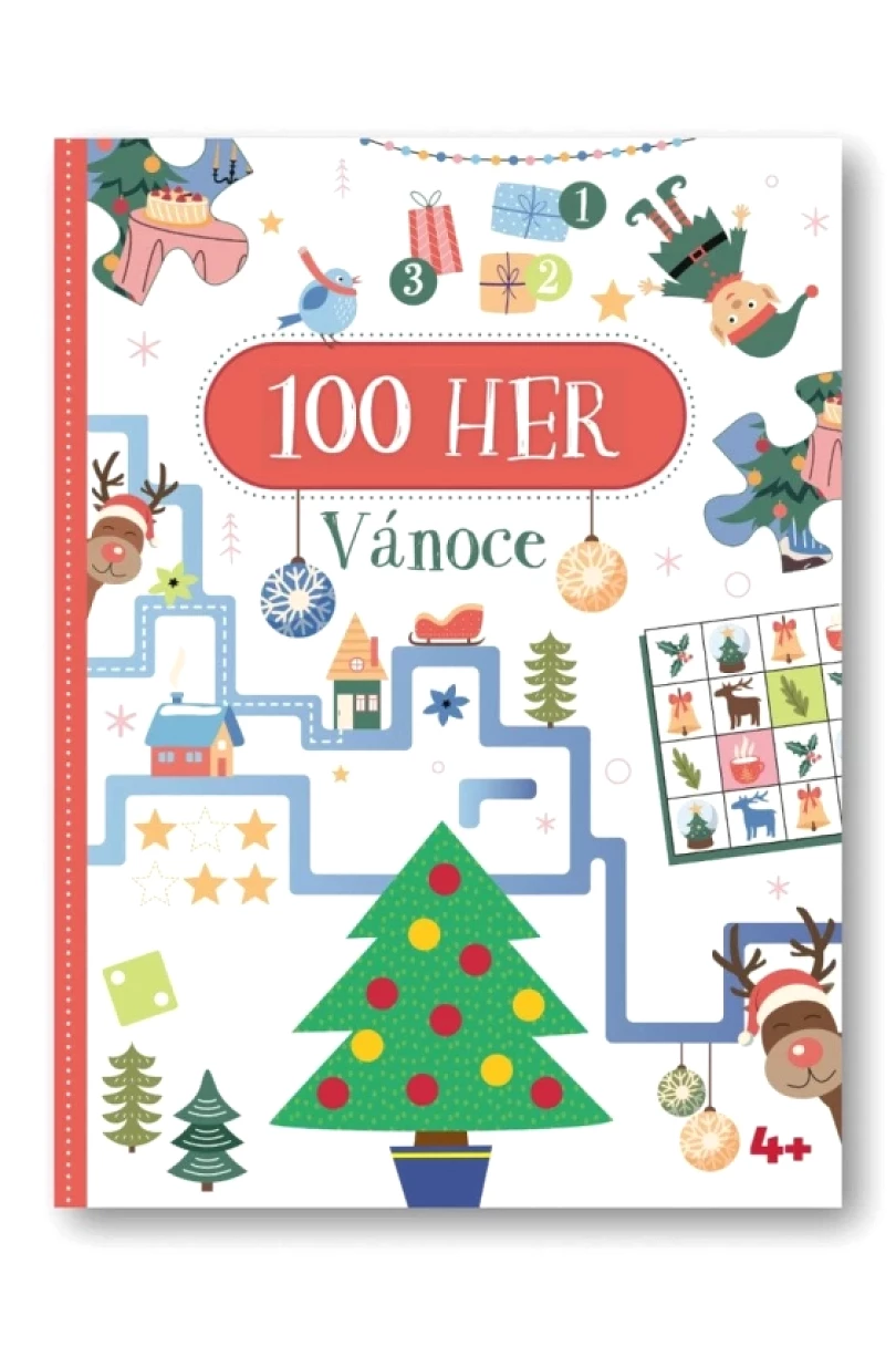 Levně 100 her Vánoce 4+ (, 2025)