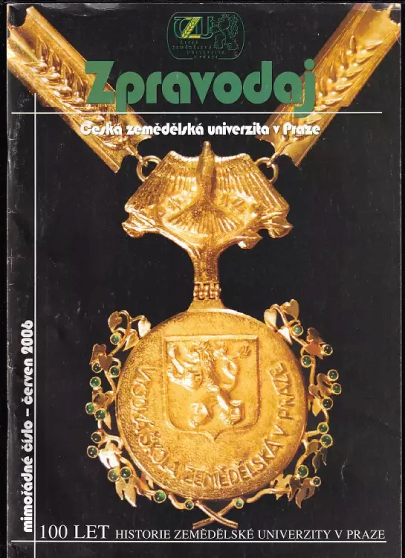 100 let historie zemědělské univerzity v Praze (, 2006)