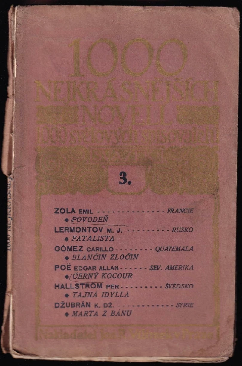 1000 nejkrásnějších novell 1000 světových spisovatelů (Émile Zola, )
