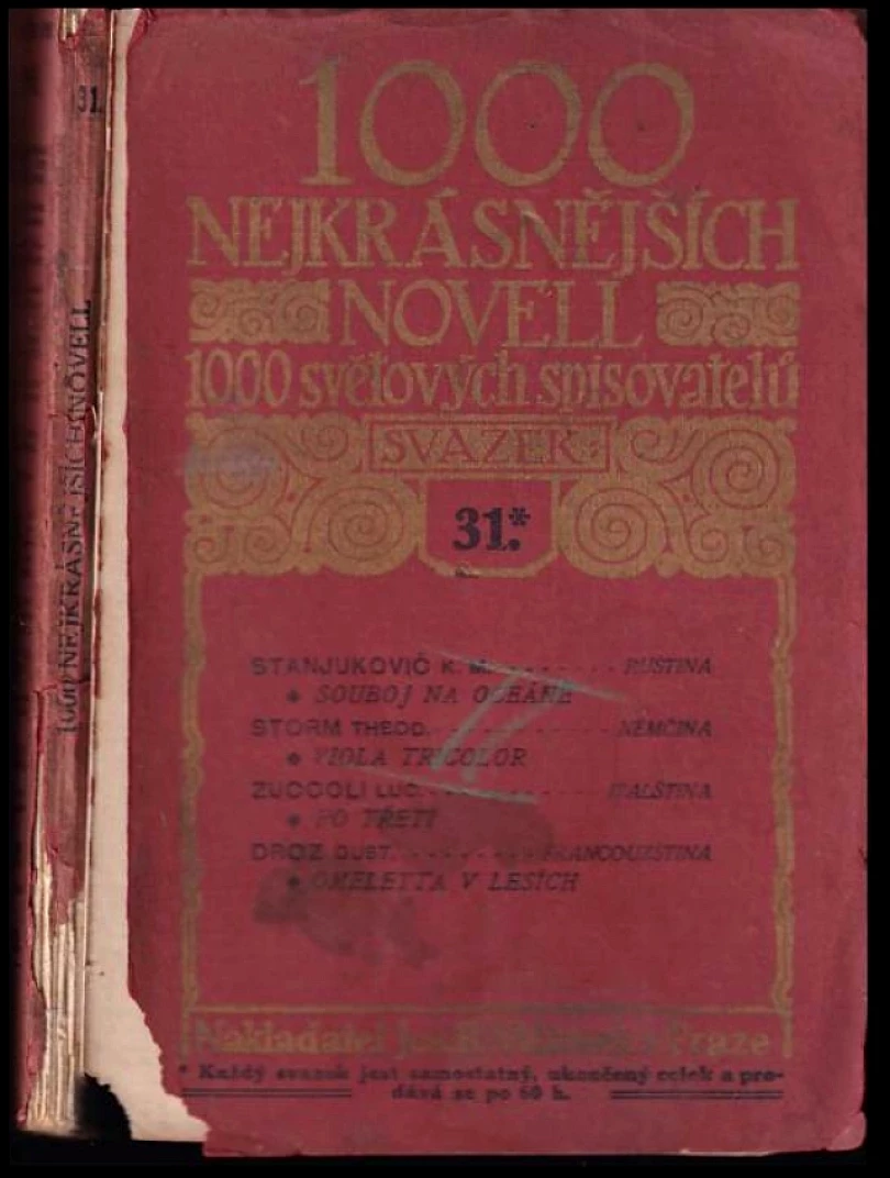 Levně 1000 nejkrásnějších novell 1000 světových spisovatelů (Anatole France, 1911)