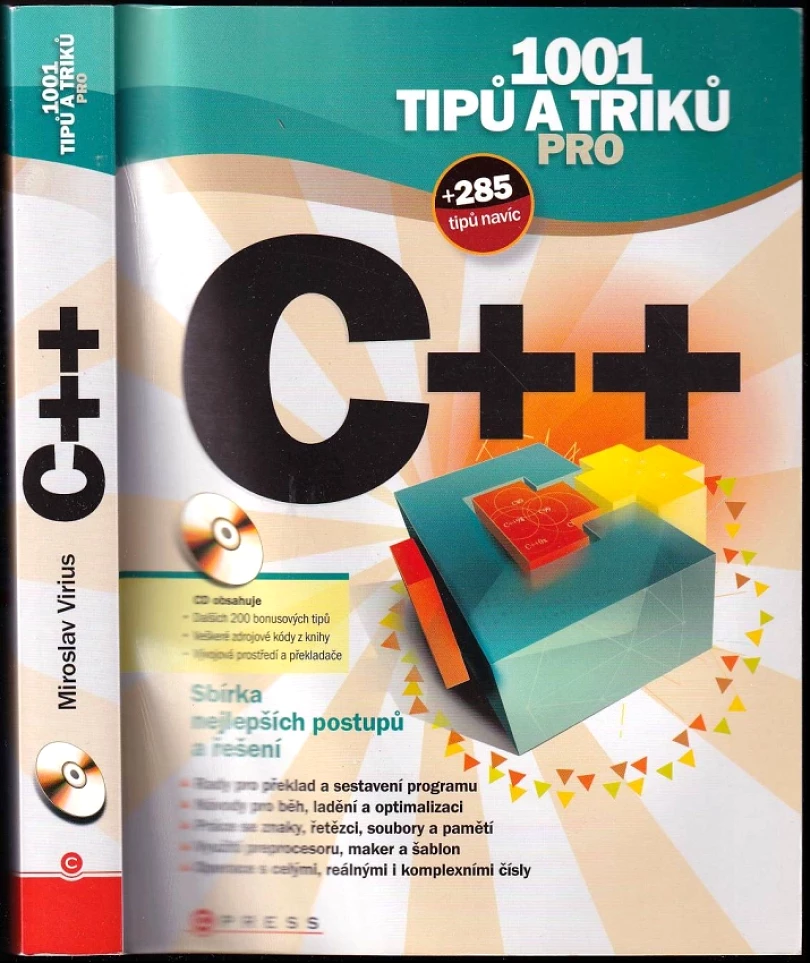 Levně 1001 tipů a triků pro C++ (Miroslav Virius, 2011)