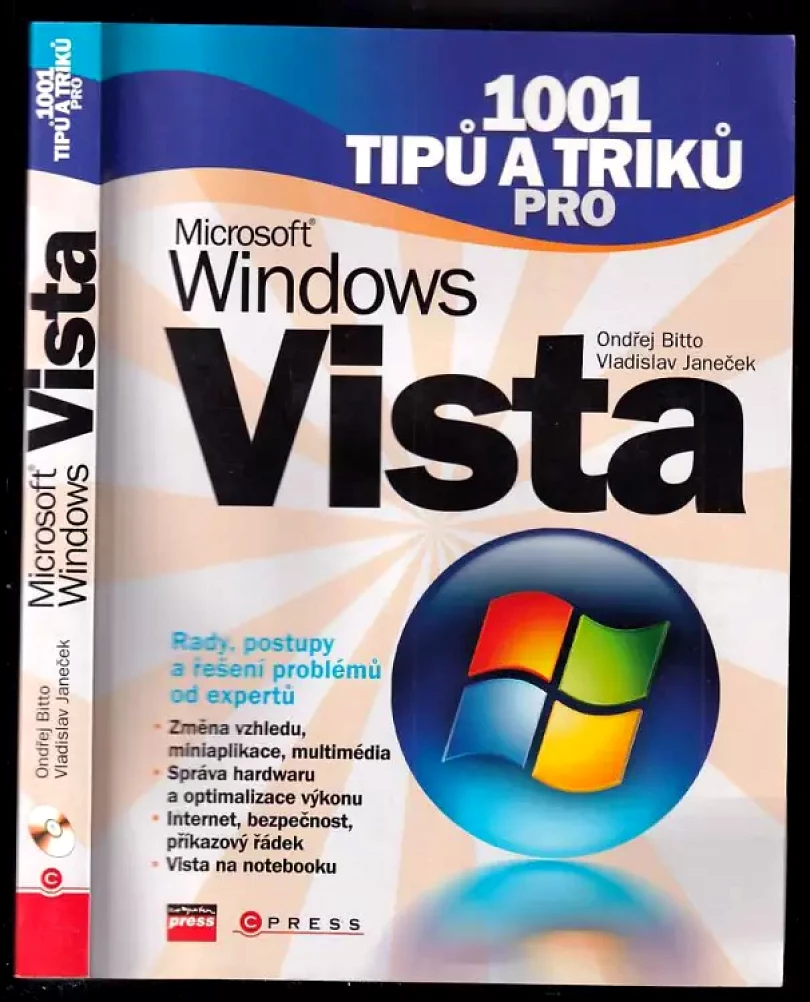 1001 tipů a triků pro Microsoft Windows Vista + CD (Ondřej Bitto, 2007)
