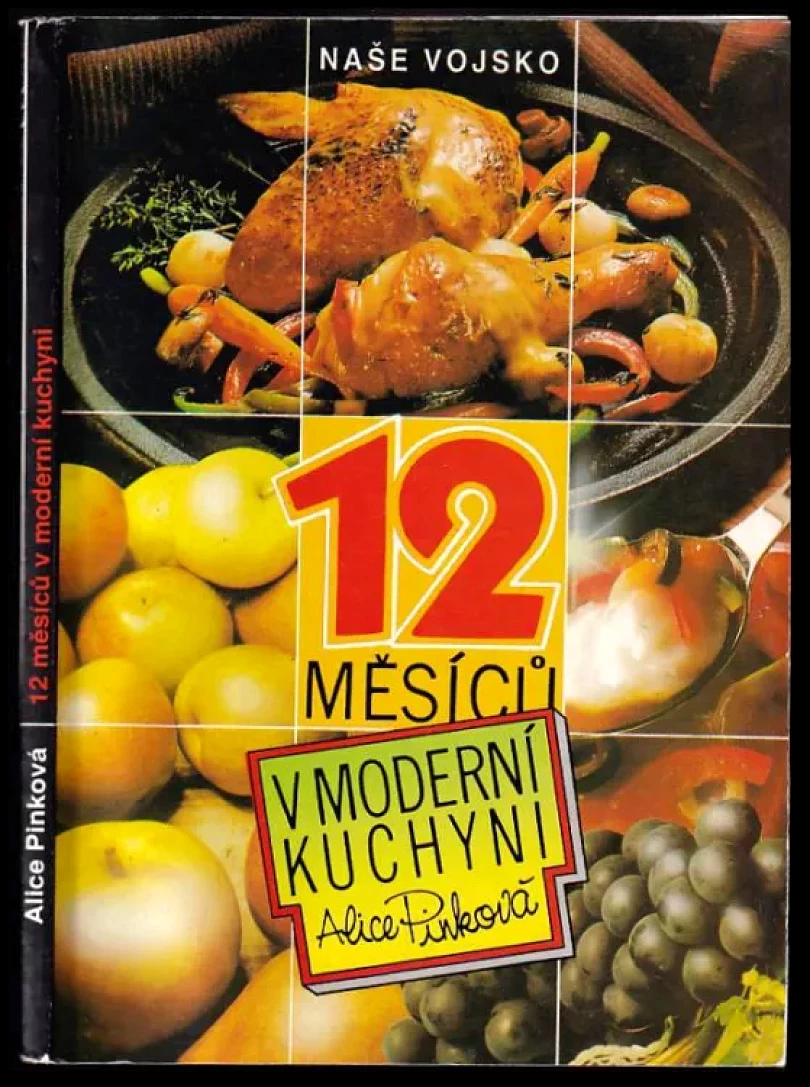 Levně 12 měsíců v moderní kuchyni (Alice Pinková, 1991)
