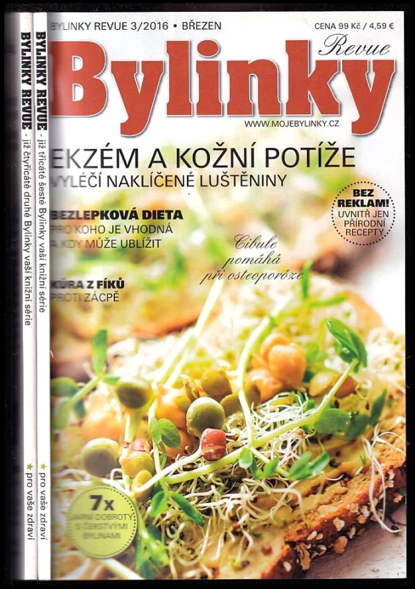 Levně 2x Bylinky Revue (3/2016 březen + 9/2016 září) (, 2016)