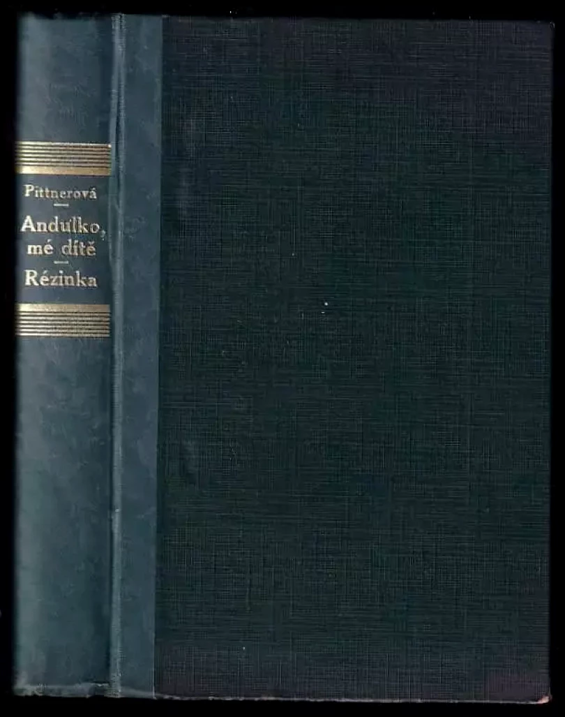 Levně 2x Vlasta Pittnerová - Andulko, mé dítě + Rézinka (Vlasta Pittnerová, 1922)