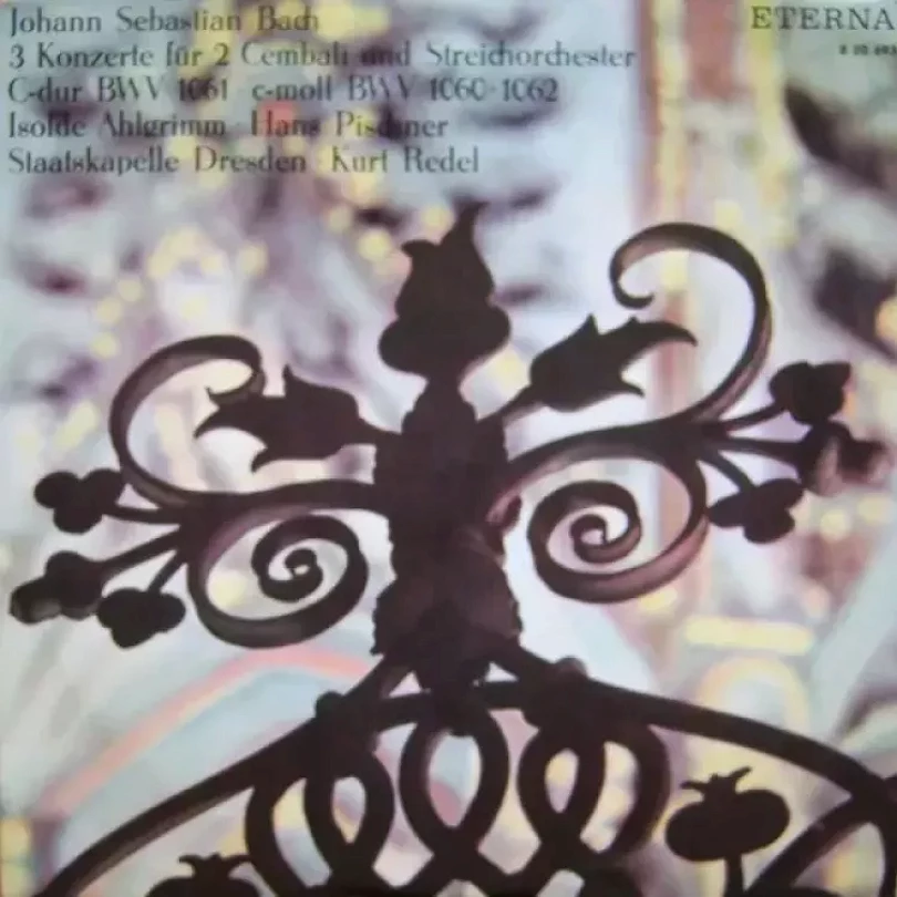 Levně 3 Konzerte Für 2 Cembali Und Streichorchester C-Dur BWV 1061, C-Moll BWV 1060, 1062 (Johann Sebastian Bach, 1967)