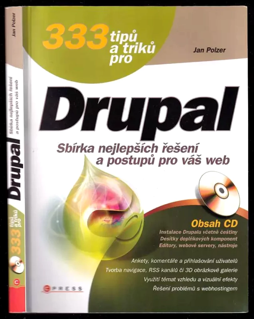 Levně 333 tipů a triků pro Drupal + CD (Jan Polzer, 2010)