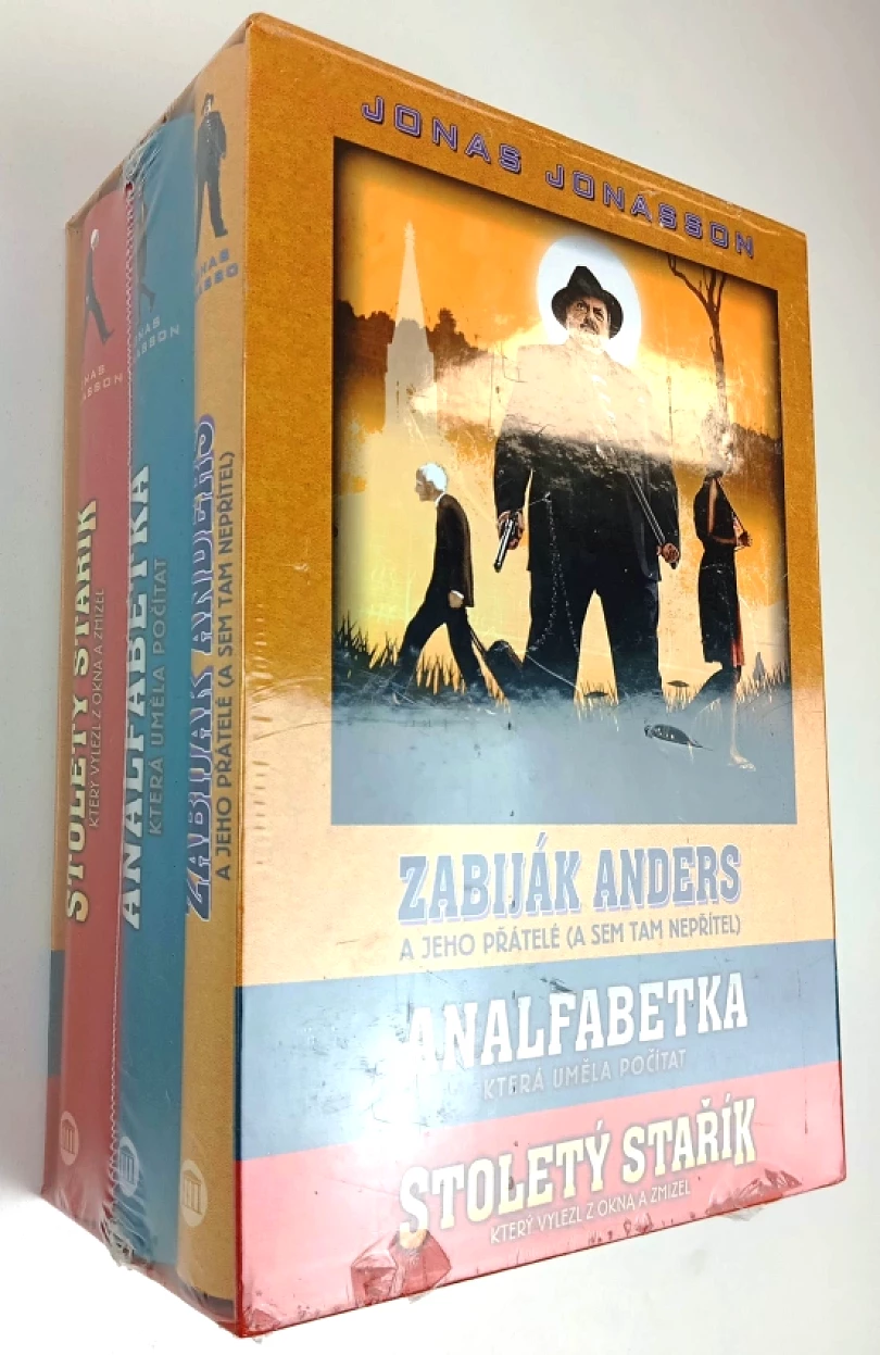 3x Jonasson: Stoletý stařík + Analfabetka + Zabiják Anders (Jonasson Jonas, 2018)