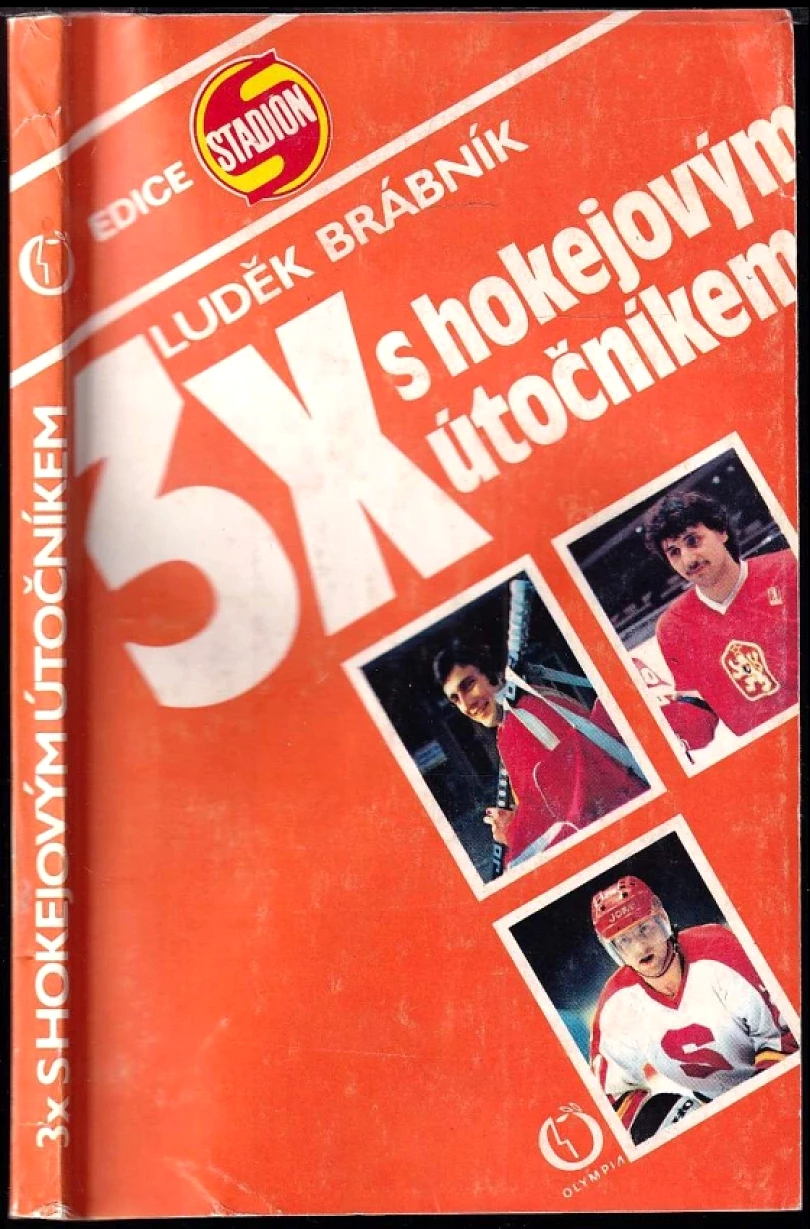 Levně 3x s hokejovým útočníkem (Luděk Brábník, 1989)