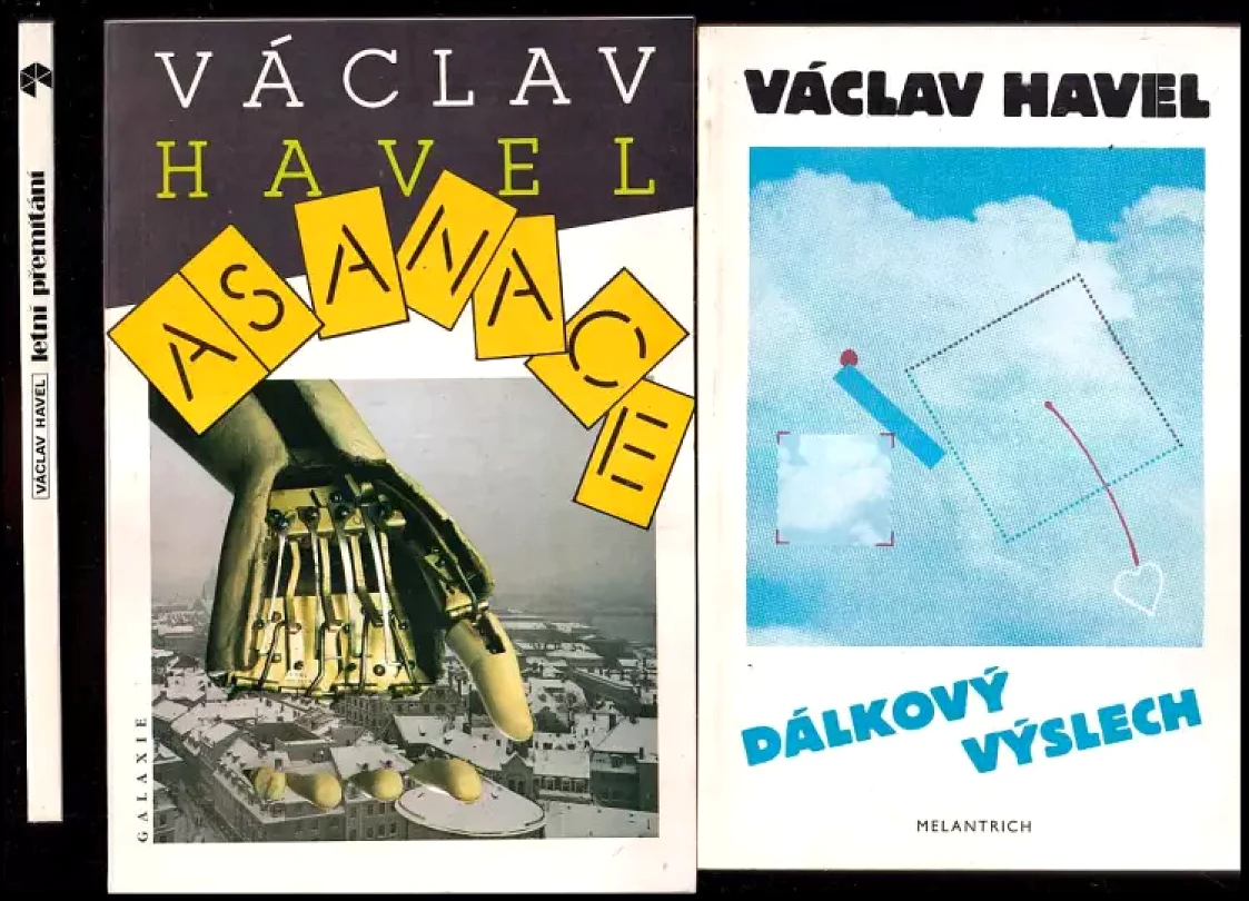Levně 3x VÁCLAV HAVEL - Dálkový výslech - rozhovor s Karlem Hvížďalou + Asanace + Letní přemítání (Václav Havel, 1990)