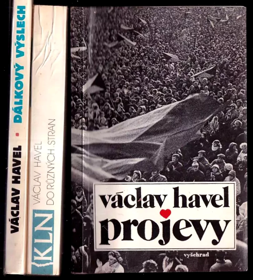 Levně 3x VÁCLAV HAVEL: Projevy + Dálkový výslech + Do různých stran (Václav Havel, 1990)