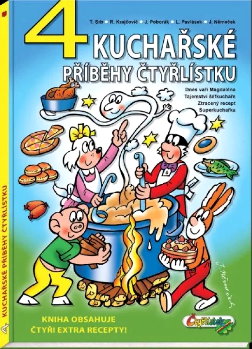 Levně 4 kuchařské příběhy Čtyřlístku (, 2023)