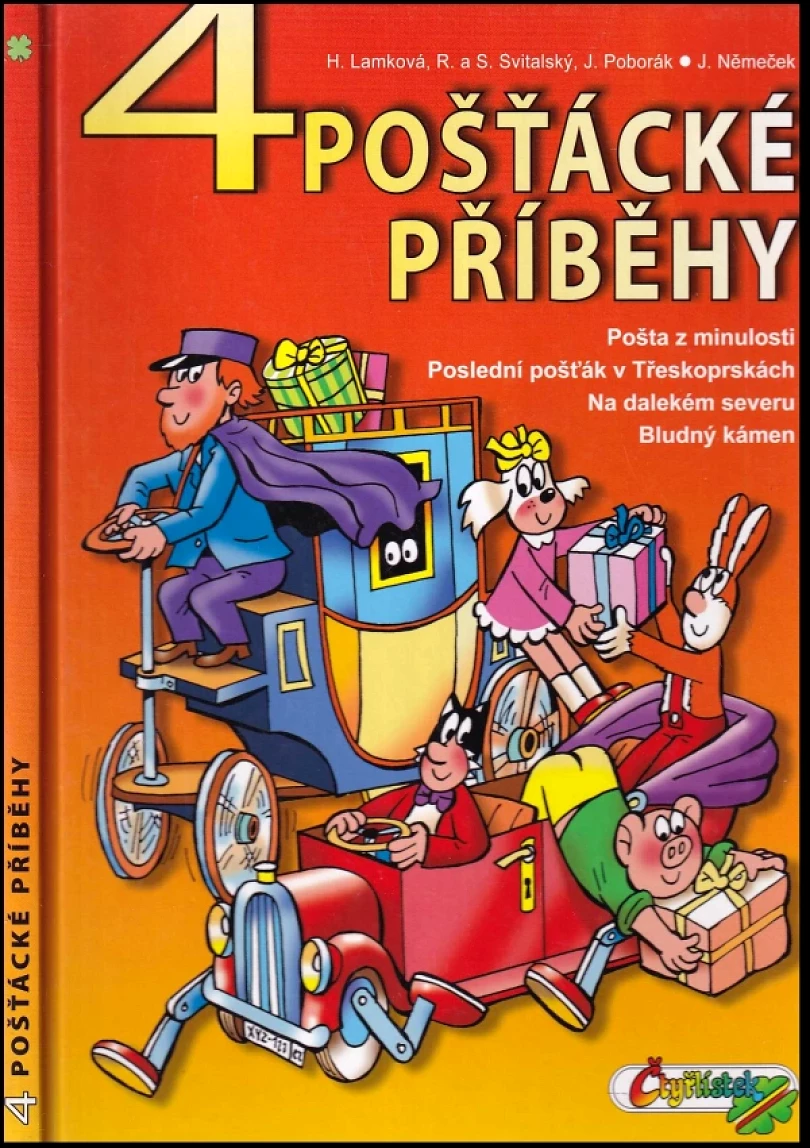 Levně 4 pošťácké příběhy (Hana Lamková, 2011)