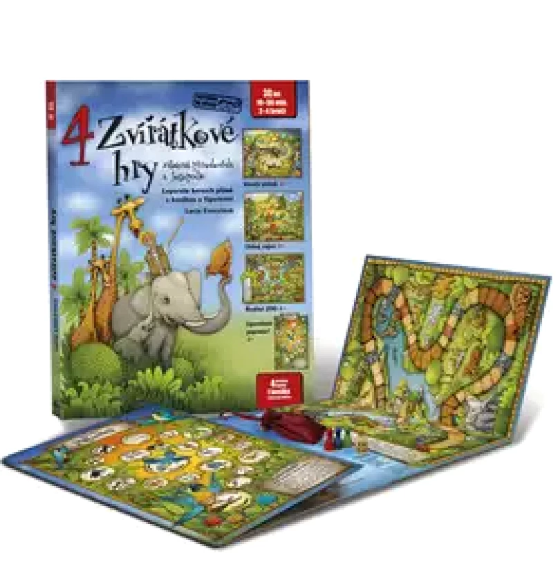 Levně 4 zvířátkové hry (Lucie Ernestová, 2014)