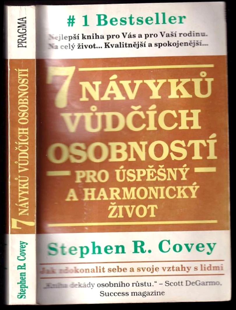 7 návyků vůdčích osobností pro úspěšný a harmonický život (Stephen R Covey, 1994)