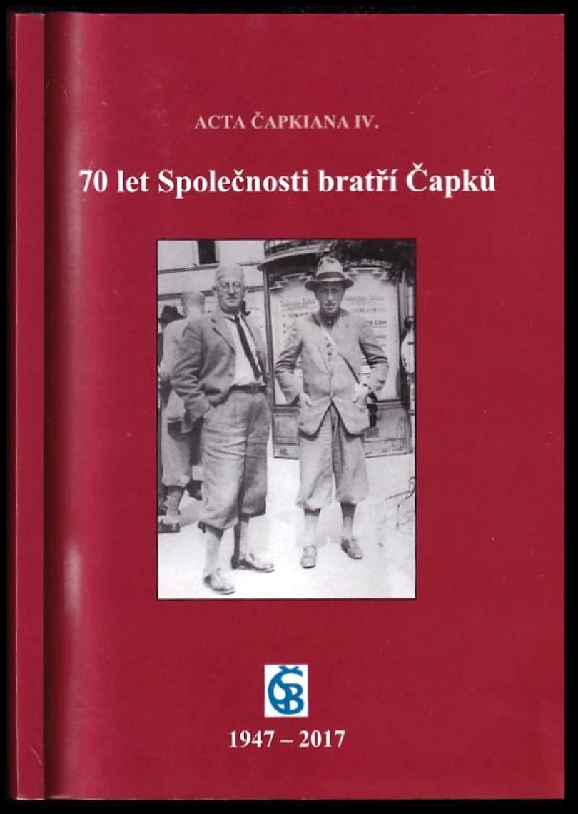 Levně 70 let Společnosti bratří Čapků (Karel Čapek, 2017)