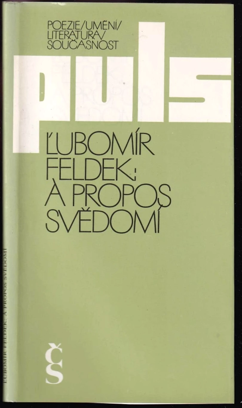 Levně À propos svědomí (Ľubomír Feldek, 1989)
