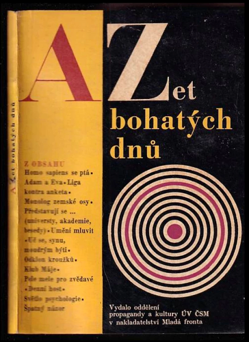 Levně A-Zet bohatých dnů (Miloš Hájek, 1966)