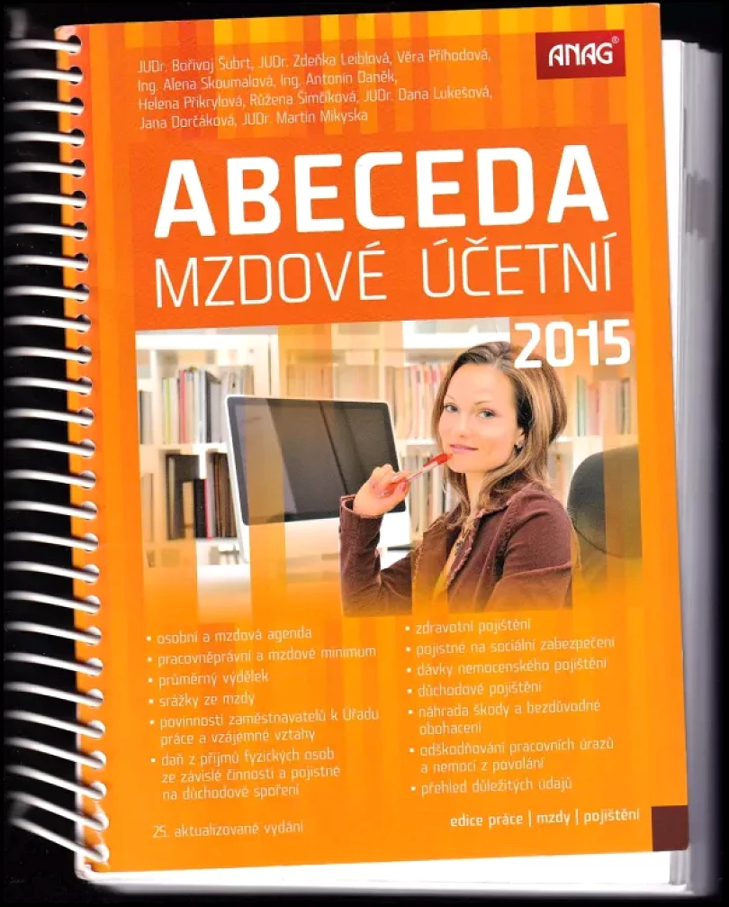 Levně Abeceda mzdové účetní 2015 (Bořivoj Šubrt, 2015)