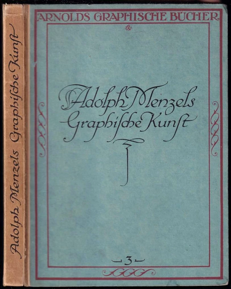Levně Adolph Menzels Graphische Kunst (, 1920)