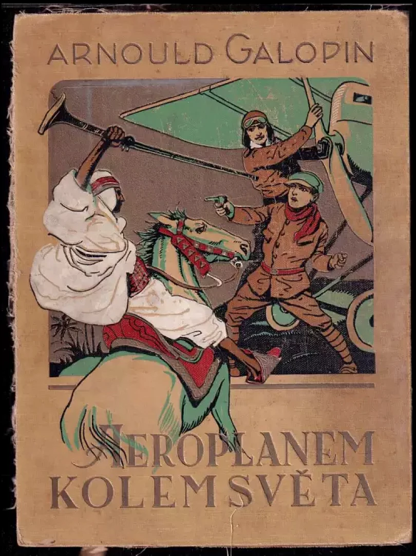 Aeroplánem kolem světa (Arnould Galopin, 1928)