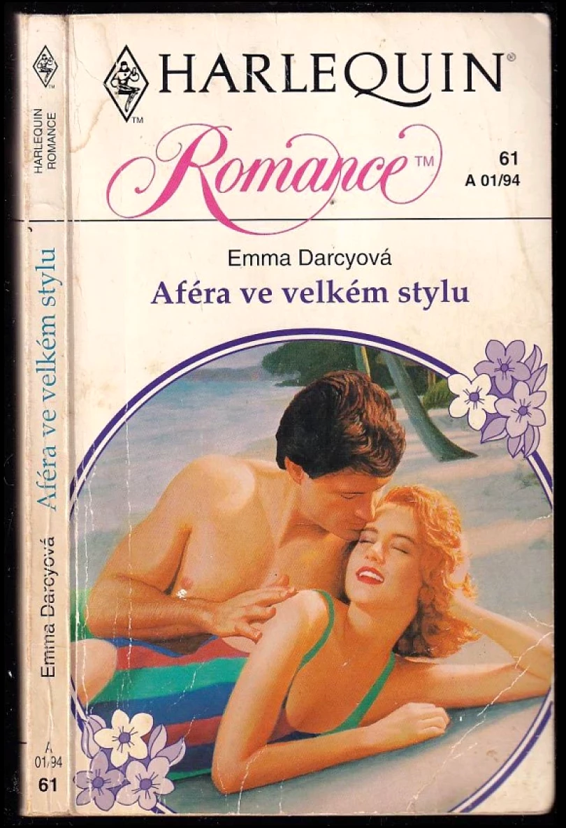 Levně Aféra ve velkém stylu (Emma Darcy, 1993)