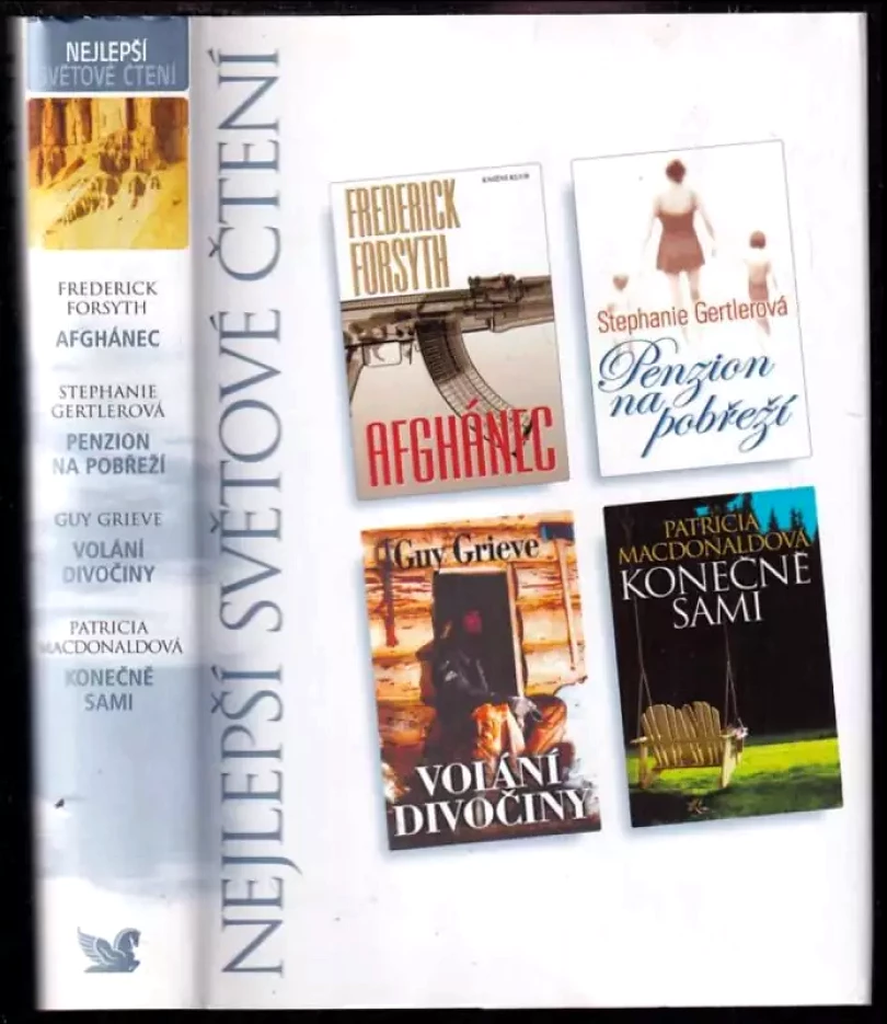 Levně Afghánec + Penzion na pobřeží + Volání divočiny + Konečně sami (Frederick Forsyth, 2008)