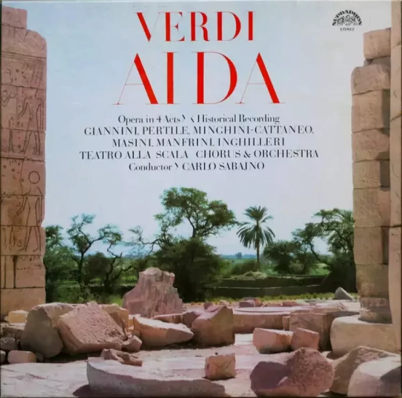 Levně Aida (Opera In 4 Acts, Historical Recording) (80 1) (3xLP + BOX) (Carlo Sabajno, 1988)
