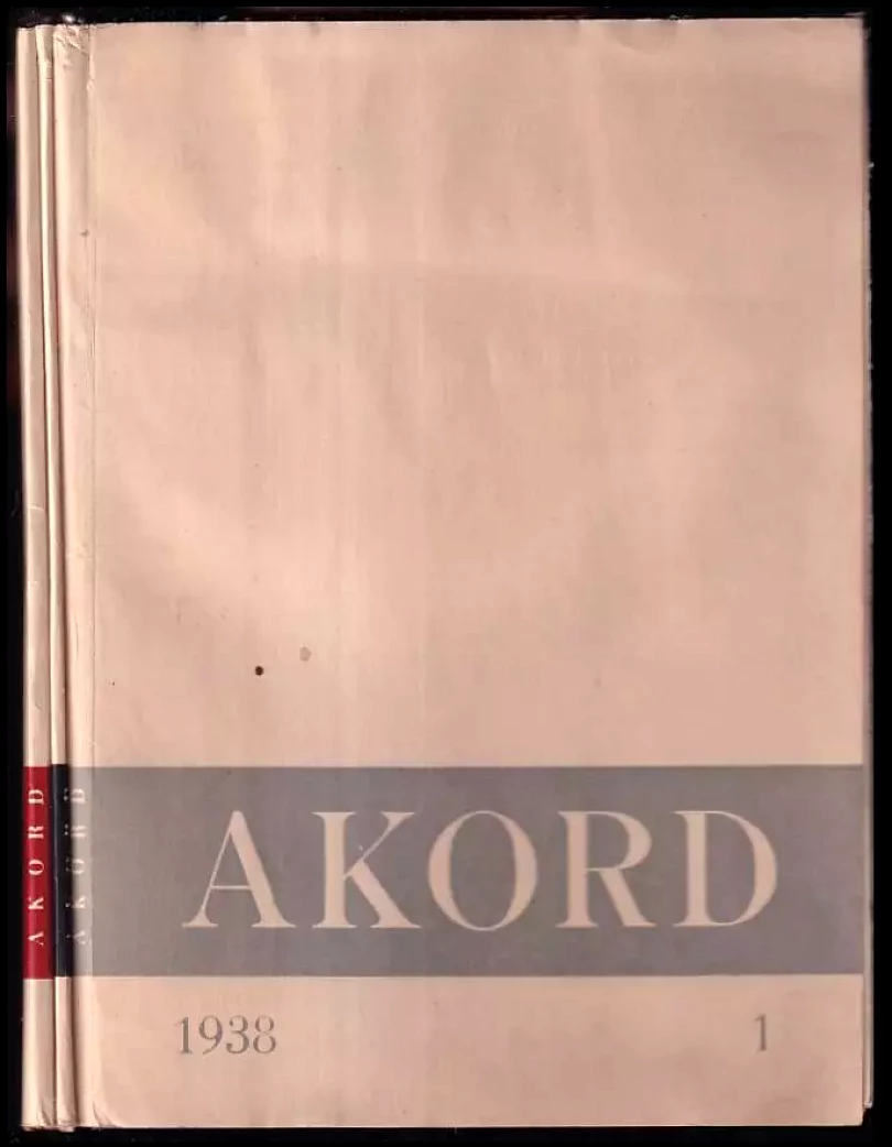 Akord Ročník 1938 č. 1, 2, 4 (, 1938)