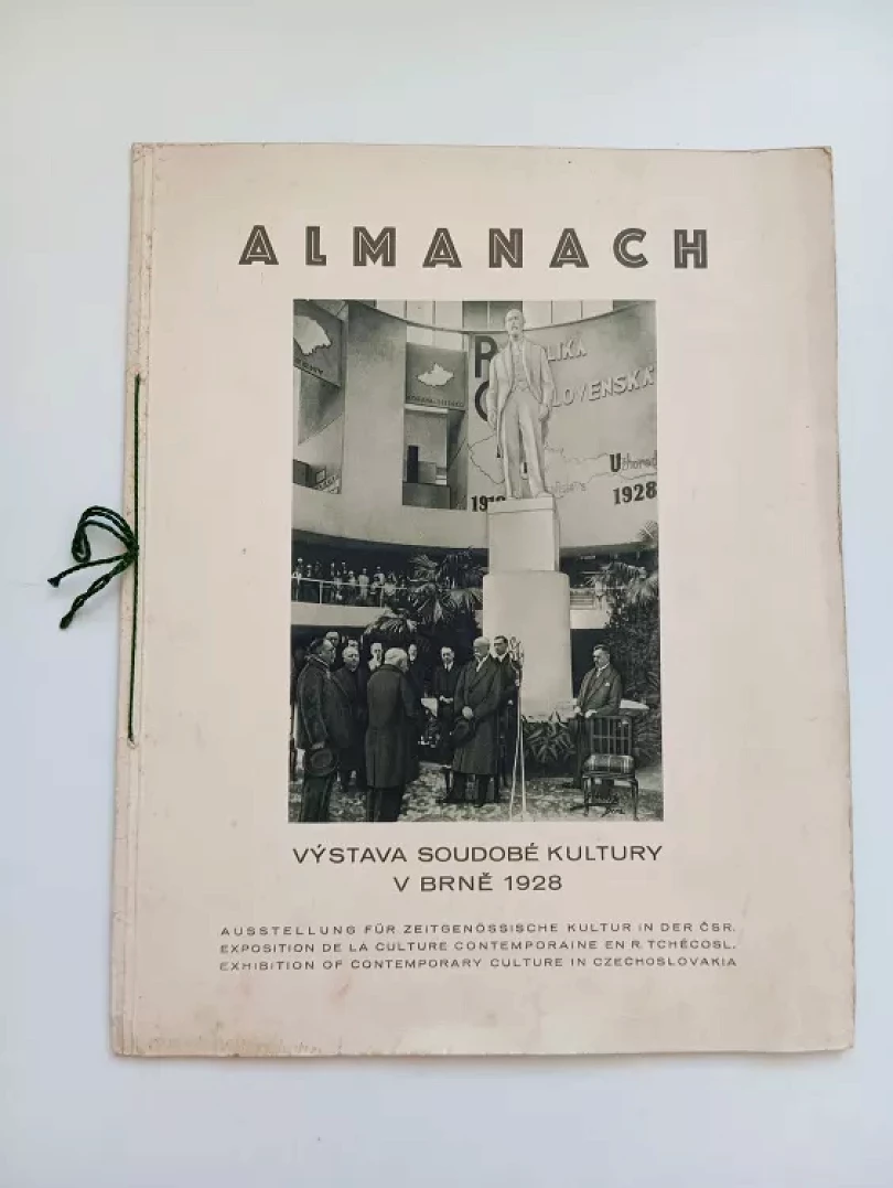 Levně Almanach Výstavy soudobé kultury v Brně 1928 PODPIS TOMÁŠ GARRIGUE MASARYK (, 1929)