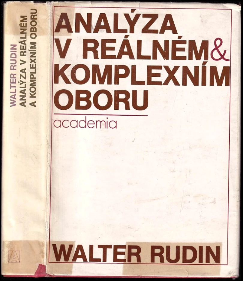 Levně Analýza v reálném a komplexním oboru (Walter Rudin, 1977)