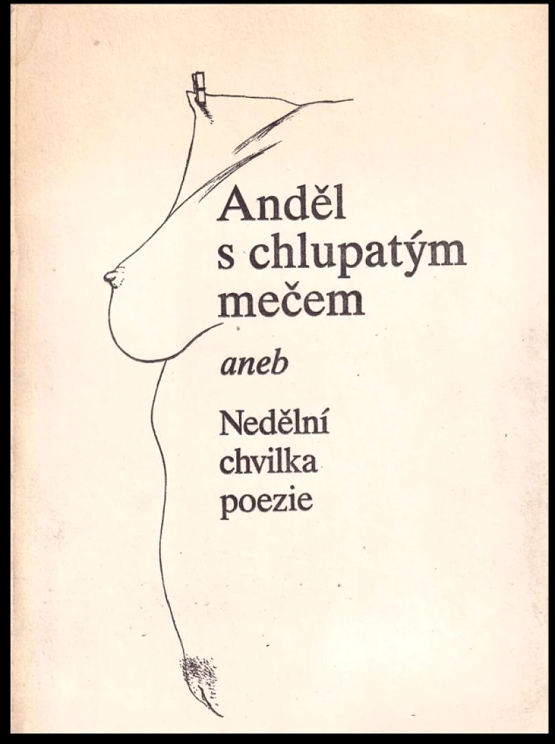 Levně Anděl s chlupatým mečem - PODPIS VÁCLAV SPÁN + VÝTISK 415 z 600 (Václav Spán, 1993)