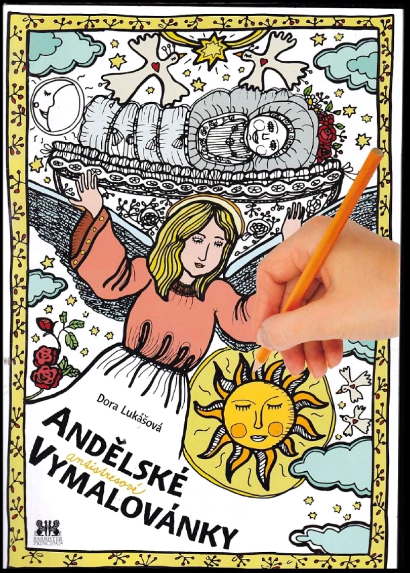 Andělské antistresové vymalovánky (Dora Lukášová, 2018)