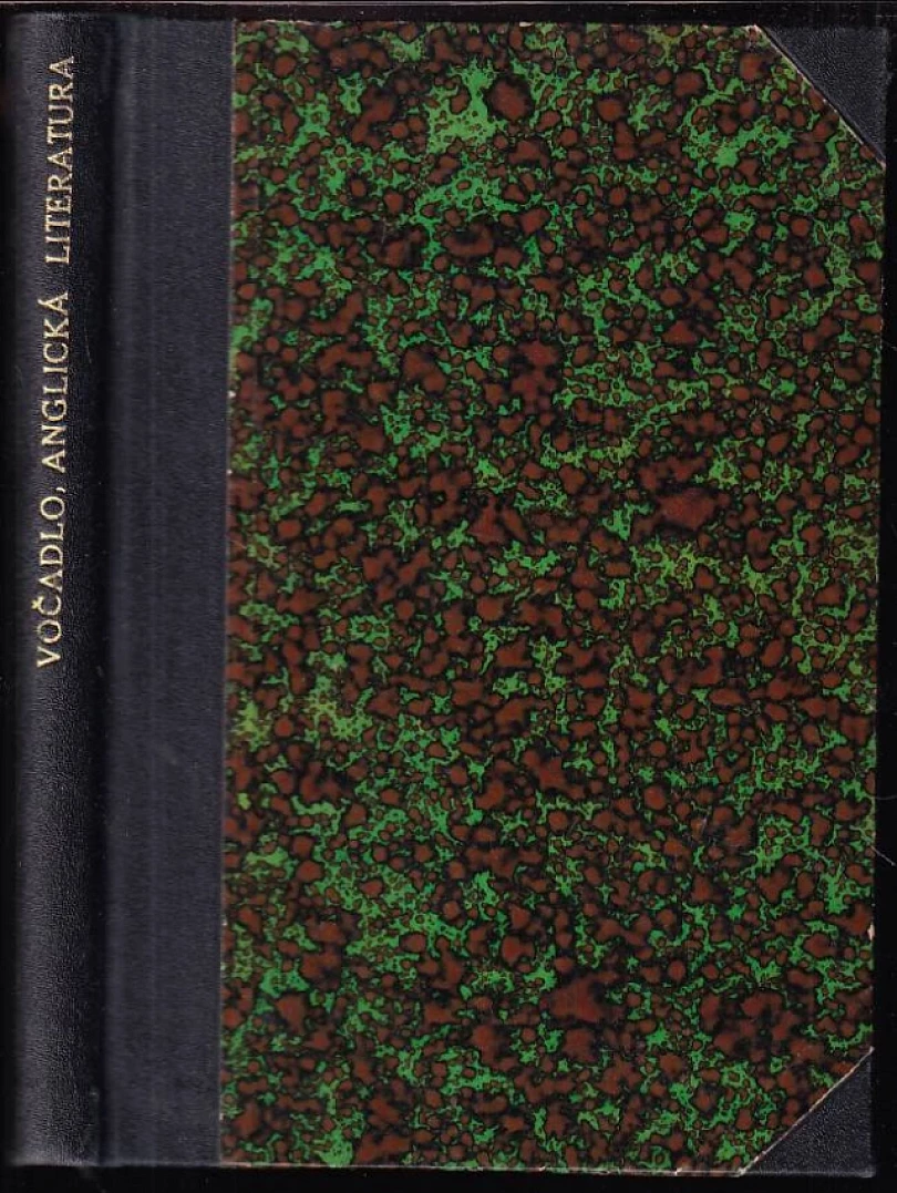 Anglická literatura XX. století (Otakar Vočadlo, 1932)