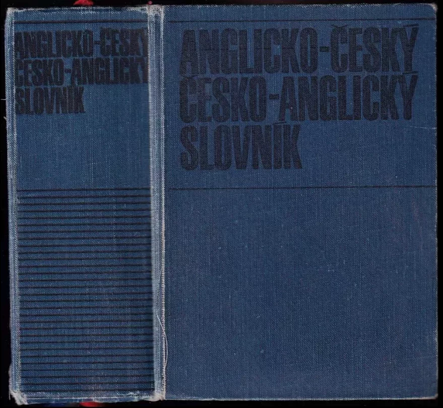 Anglicko-český a česko-anglický slovník (Ivan Poldauf, 1971)