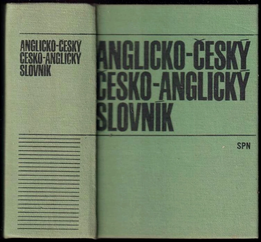 Anglicko-český a česko-anglický slovník (Ivan Poldauf, 1991)