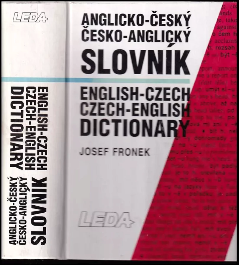 Anglicko-český, česko-anglický slovník (Josef Froněk, 1999)