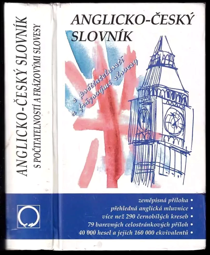 Anglicko-český slovník s počitatelností a frázovými slovesy (Radka Obrtelová, 2002)