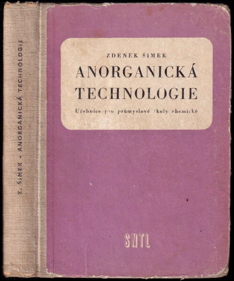 Anorganická technologie (Zdeněk Šimek, 1957)