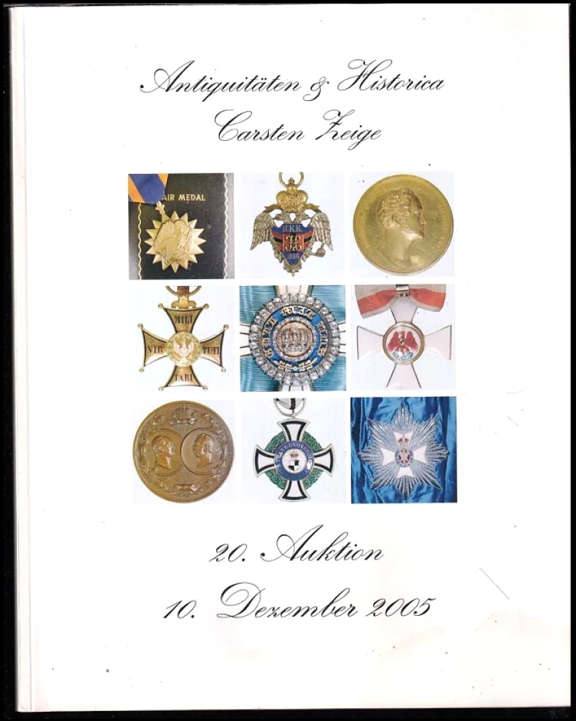 Levně Antiquitäten & Historica Carsten Zeige : 21. Auktion - 25. März 2006 (, 2006)