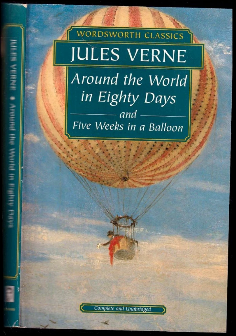 Levně Arround the World in Eighty Days and Five Weeks in a Balloon (Jules Verne, 1996)