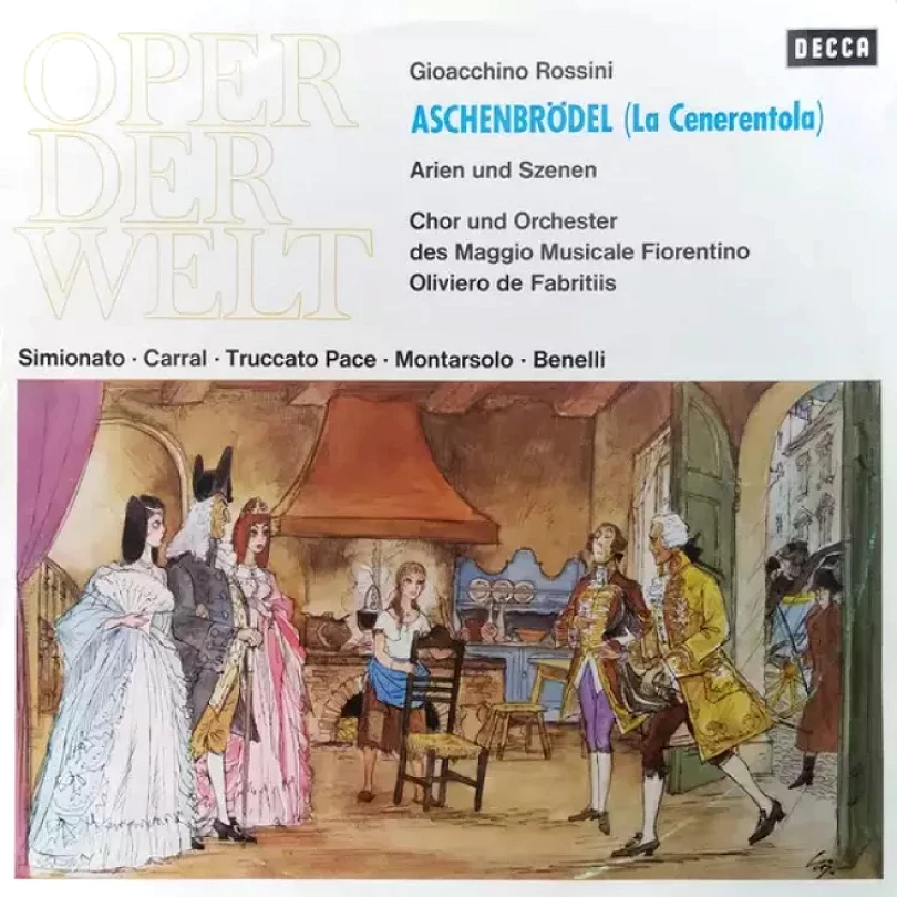 Levně Aschenbrödel (La Cenerentola) - Arien Und Szenen (Gioacchino Rossini, )