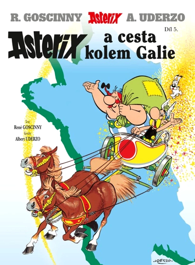 Levně Asterix 5 - Asterix a cesta kolem Galie (Goscinny René, 2025)