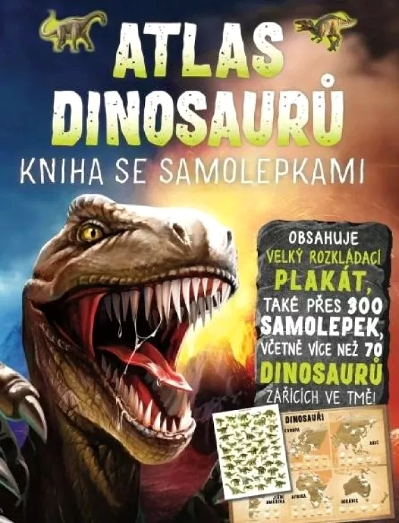 Levně Atlas dinosaurů (John Malam, 2023)