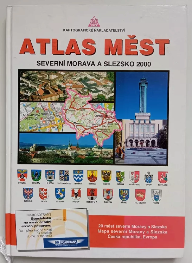 Levně Atlas měst Severní Morava a Slezsko 2000 (, 2000)