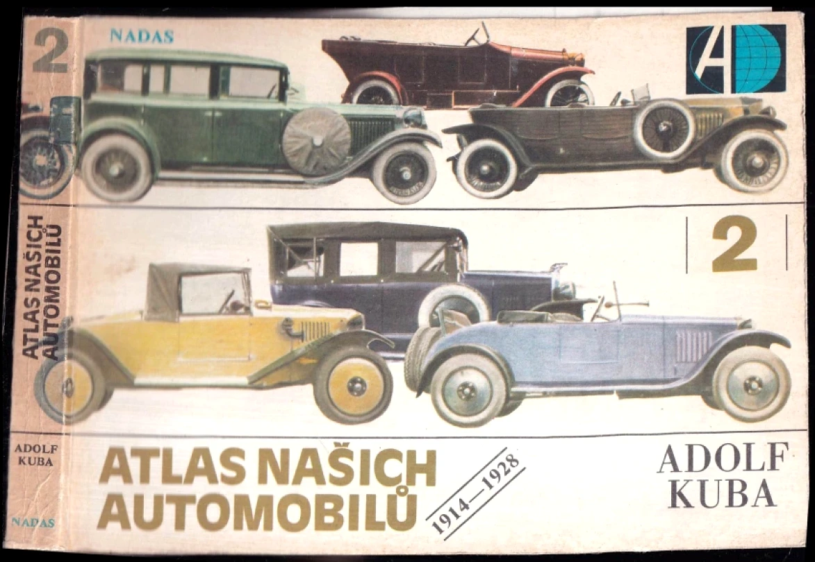 Levně Atlas našich automobilů (Adolf Kuba, 1988)