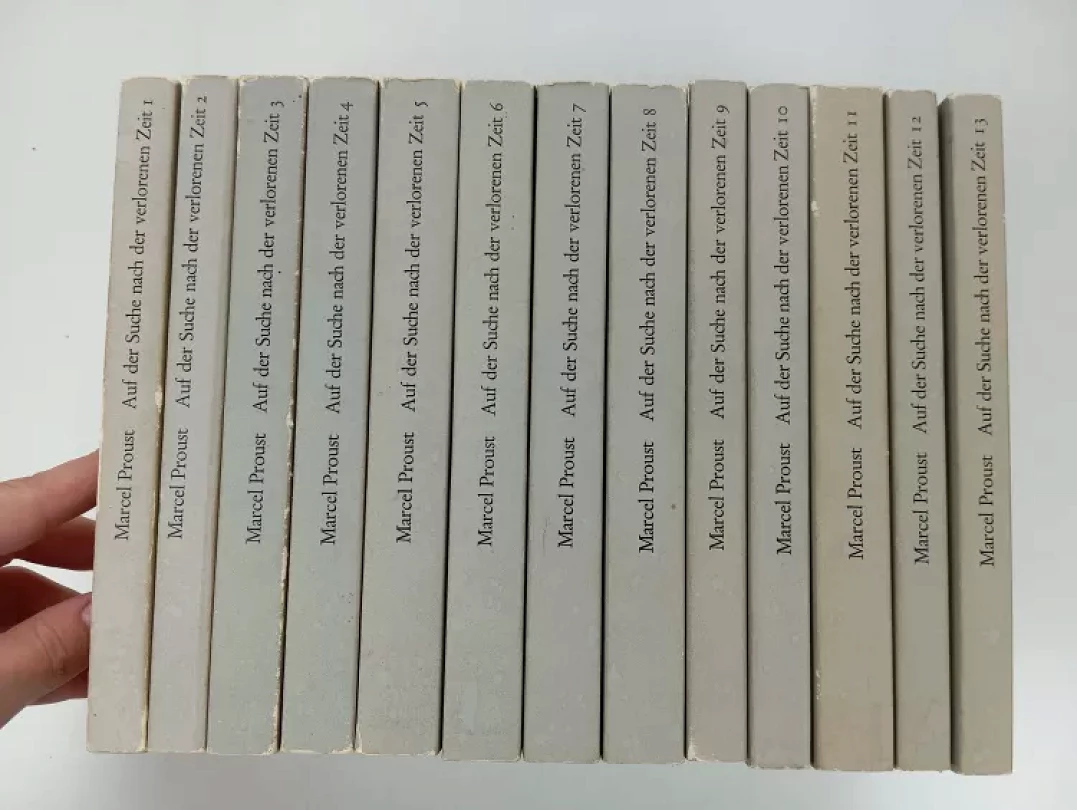 Levně Auf der Suche nach der verlorenen Zeit - In 13 Bänden - werkausgabe edition (Marcel Proust, 1964)