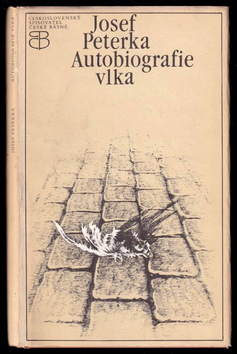Levně Autobiografie vlka - DEDIKACE JOSEF PETERKA, VĚNOVÁNO MIROSLAVU HOLUBOVI (Josef Peterka, 1980)