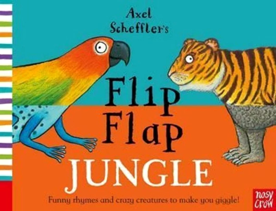 Levně Axel Scheffler´s: Flip Flap Jun (Nosy Crow, 2015)