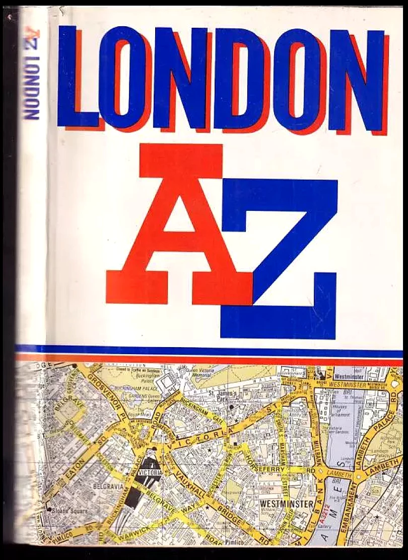 Levně AZ London - street atlas (, 1990)